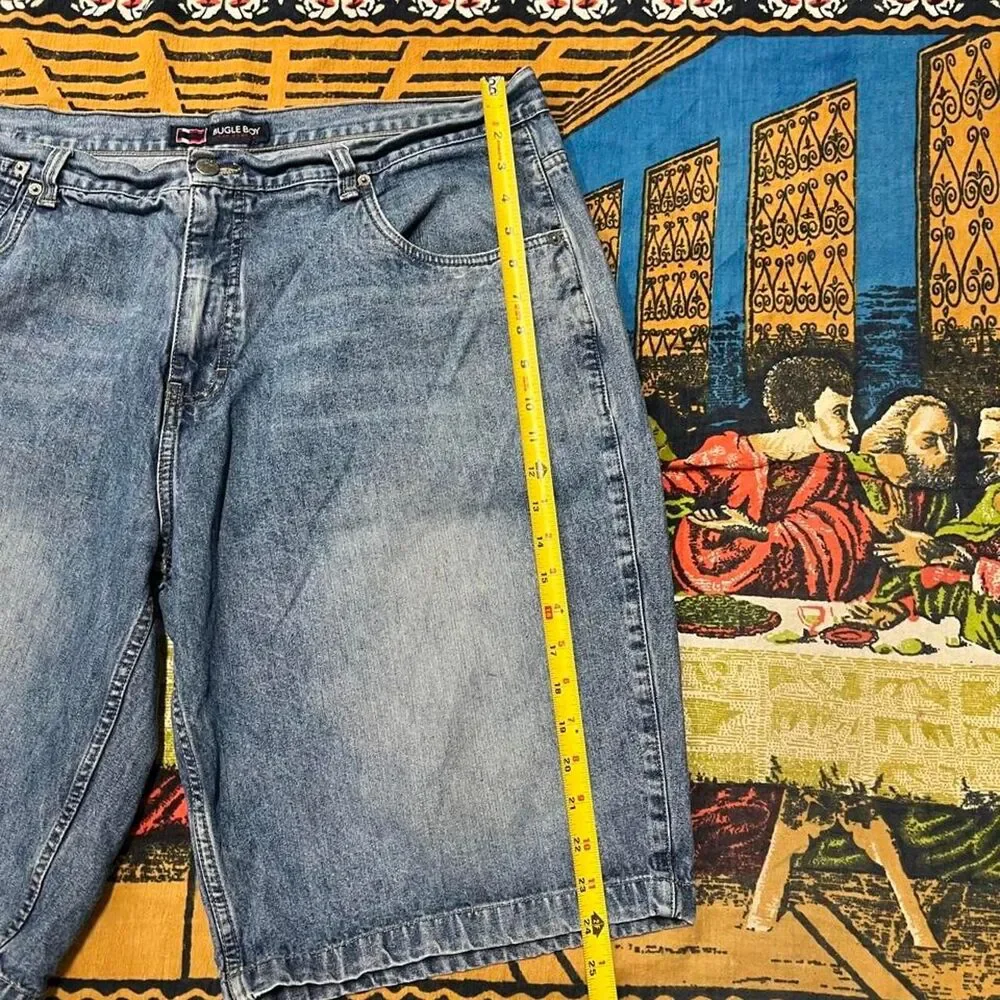 Bugle boy blue jean shorts Size 42 12